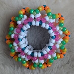 Chunky 3D Kandi Cuff | Rave, EDM Festival, Friendship Bracelet